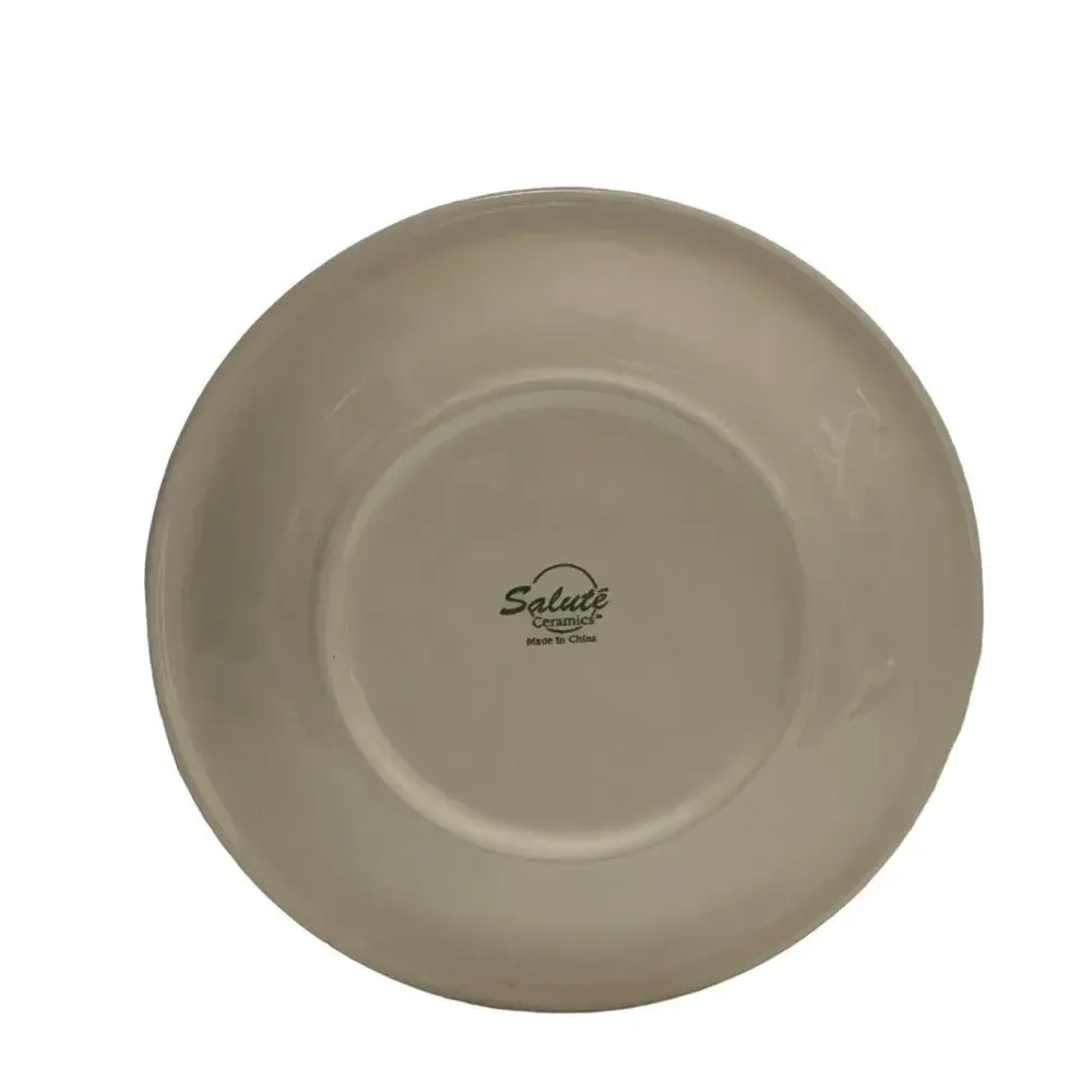 Vintage Salute Ceramics Individual Dinner Plate